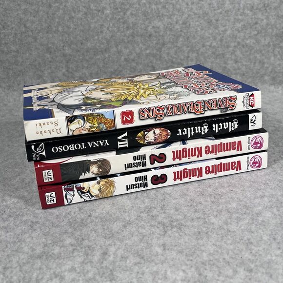 Other - Vampire Knight Vol 2 3 Matsuri Hino Shojo Beat Manga Black Butler 7 Deadly Sins